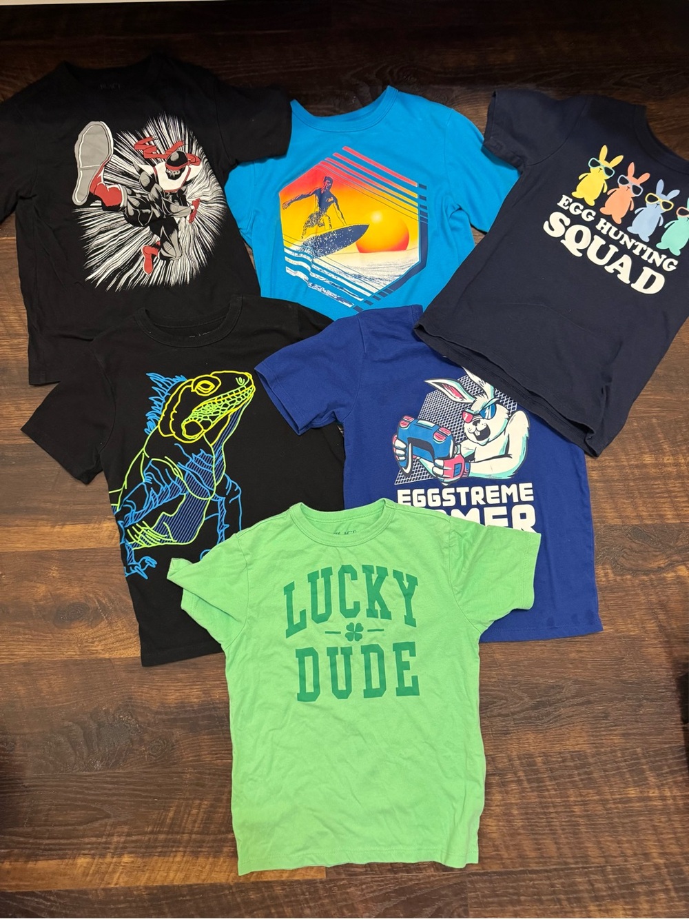 Boys 6-Piece T-Shirt Bundle – The Children’s Place – Size 5/6